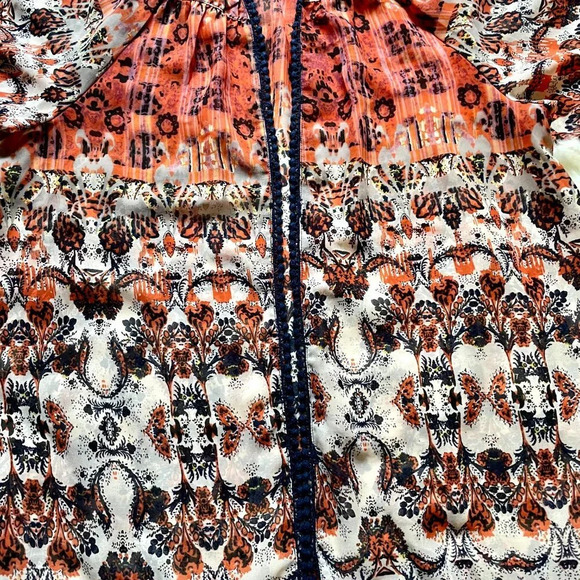 American Rag Floral Open Cardigan Size Medium - Picture 4 of 10